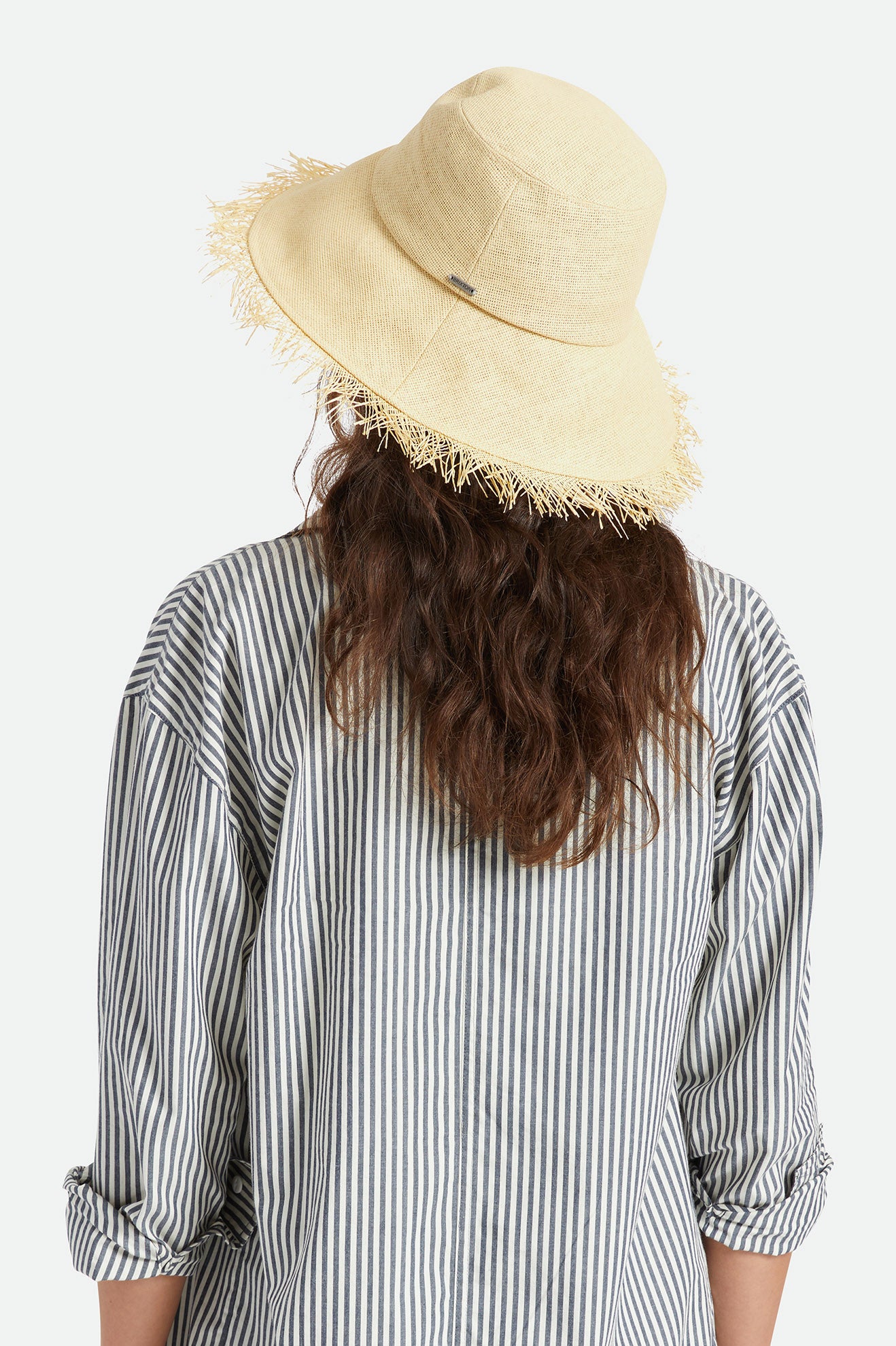 Women's Brixton Alice Bucket Straw Hats Brown | 8259061-QC