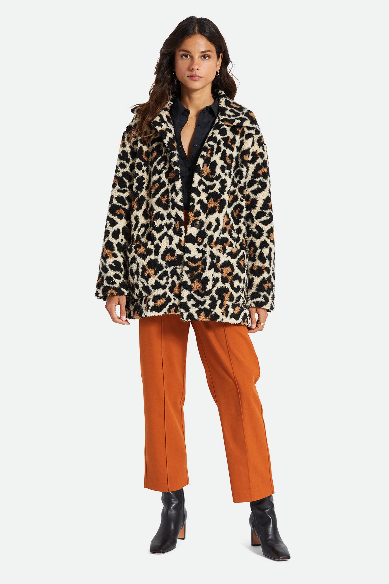 Women's Brixton Bern Jackets Leopard | 6152408-VS