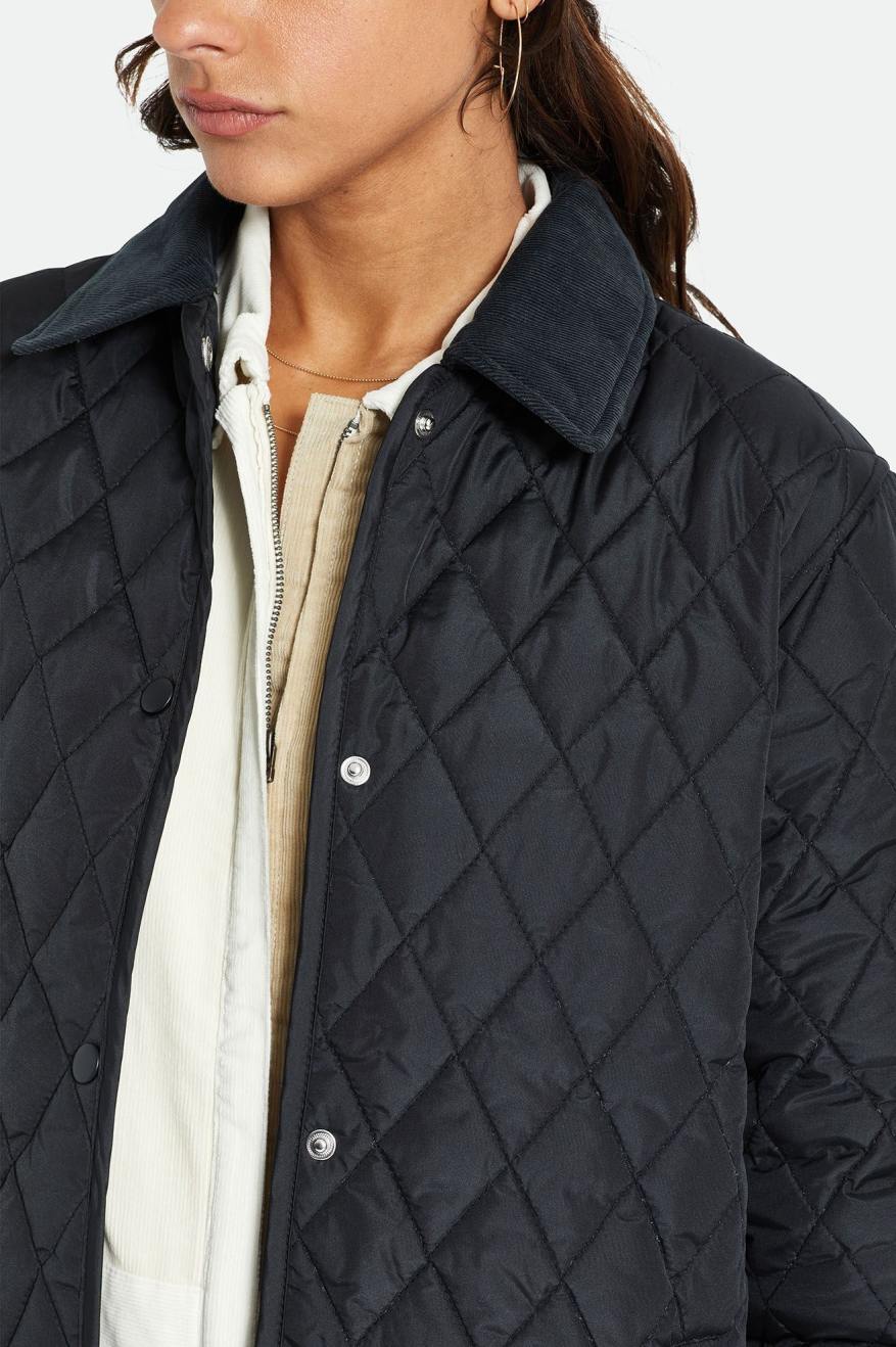 Women's Brixton Cass Women Jackets Black | 0157293-QE