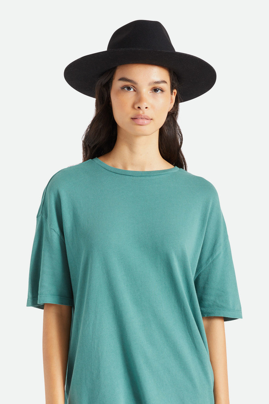 Women's Brixton Cohen Cowboy Hat Hats Black | 1280564-EN