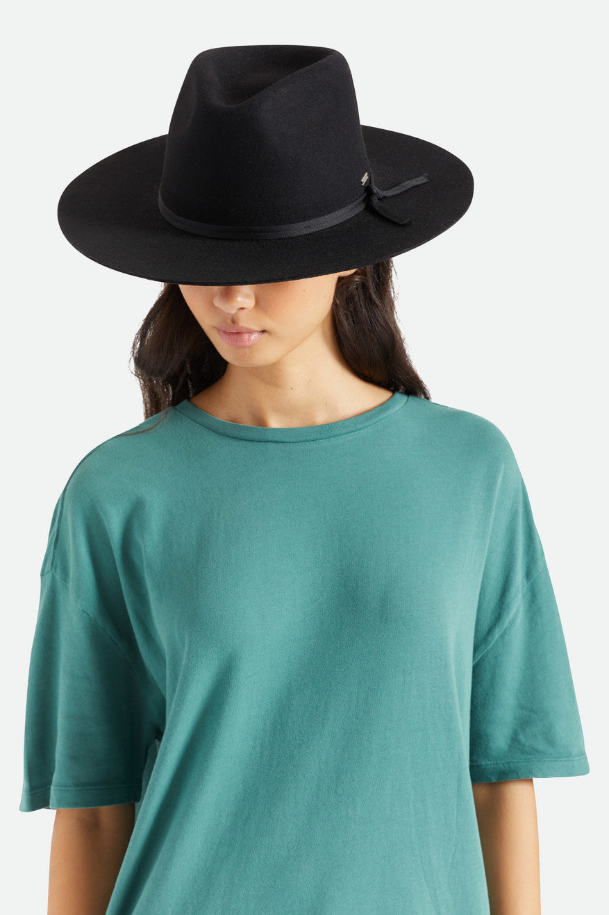 Women's Brixton Cohen Cowboy Hat Hats Black | 1280564-EN