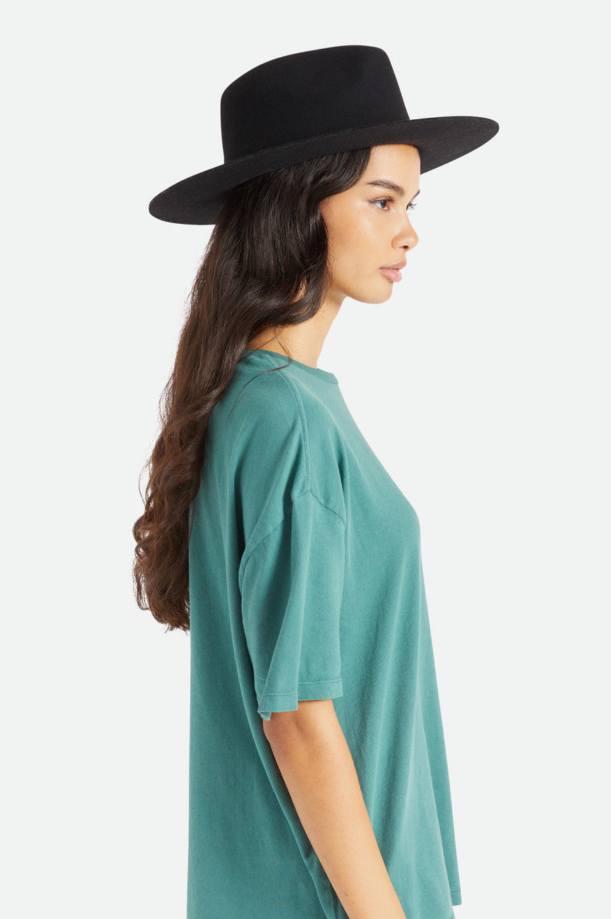 Women's Brixton Cohen Cowboy Hat Hats Black | 1280564-EN