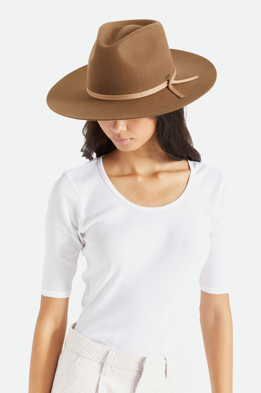 Women's Brixton Cohen Cowboy Hats Brown | 3510768-FI