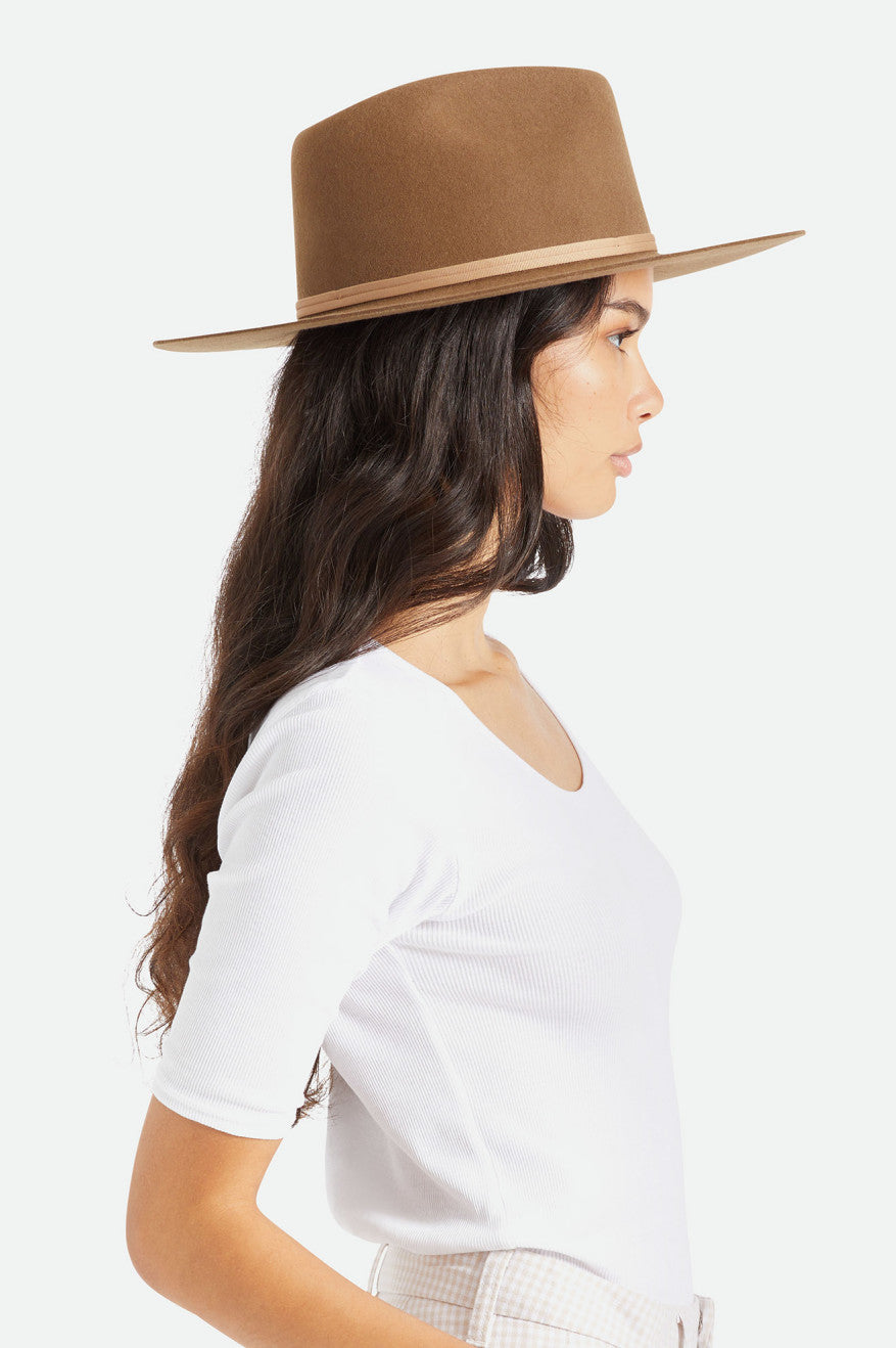 Women's Brixton Cohen Cowboy Hats Brown | 3510768-FI