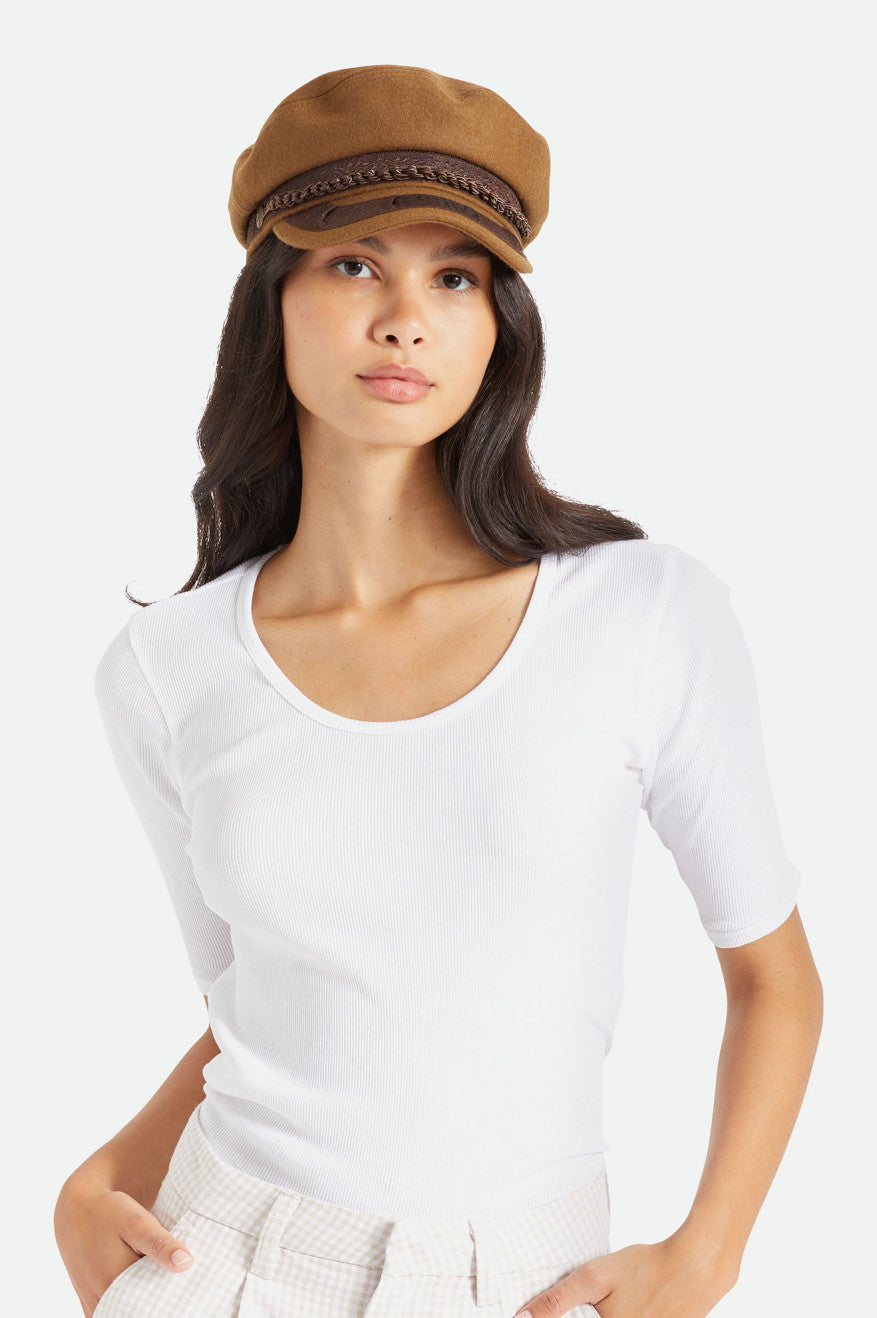 Women's Brixton Fiddler Reserve Hats Brown | 5843716-GW