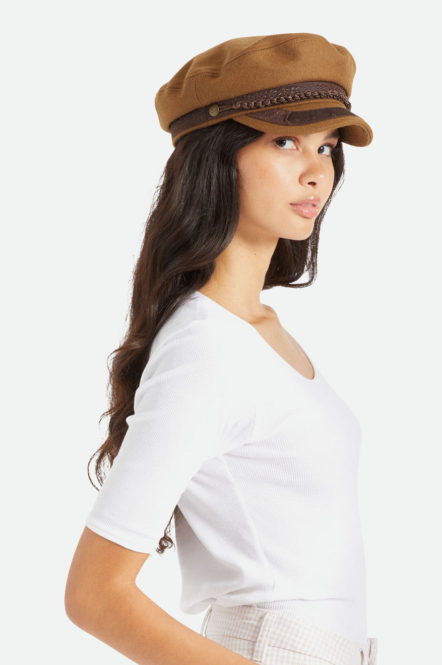 Women's Brixton Fiddler Reserve Hats Brown | 5843716-GW