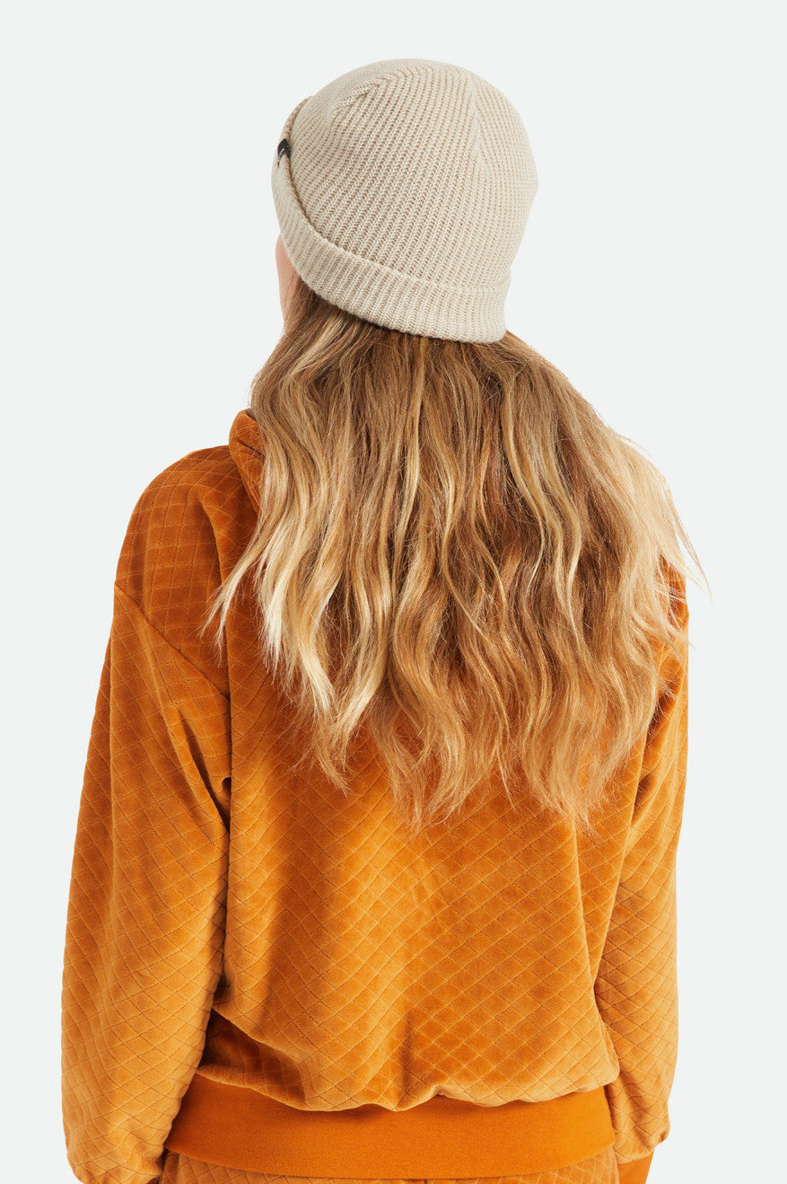 Women's Brixton Heist Beanie Beige | 3215647-RX