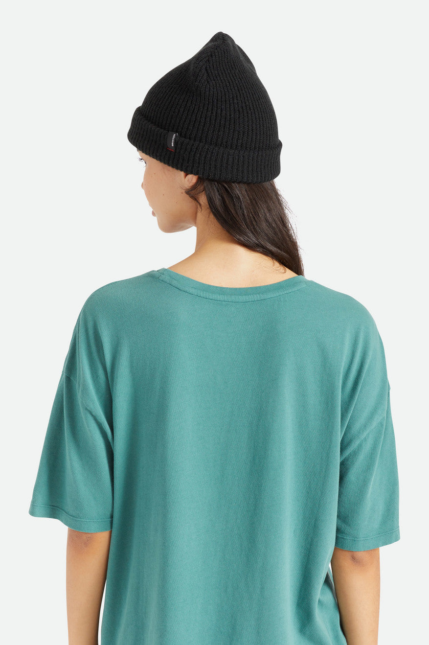 Women's Brixton Heist Beanie Black | 1584693-SD