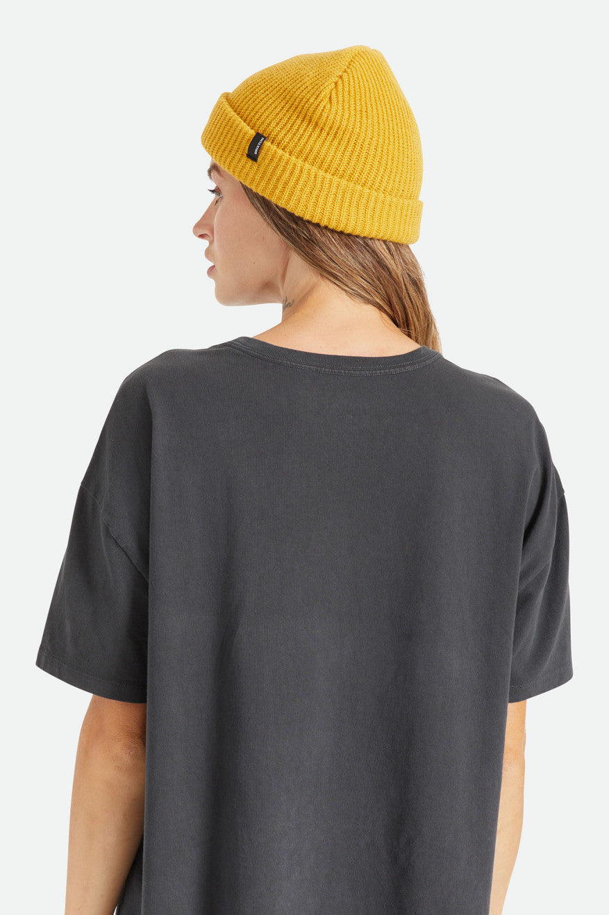 Women's Brixton Heist Beanie Mustard | 2840673-TZ