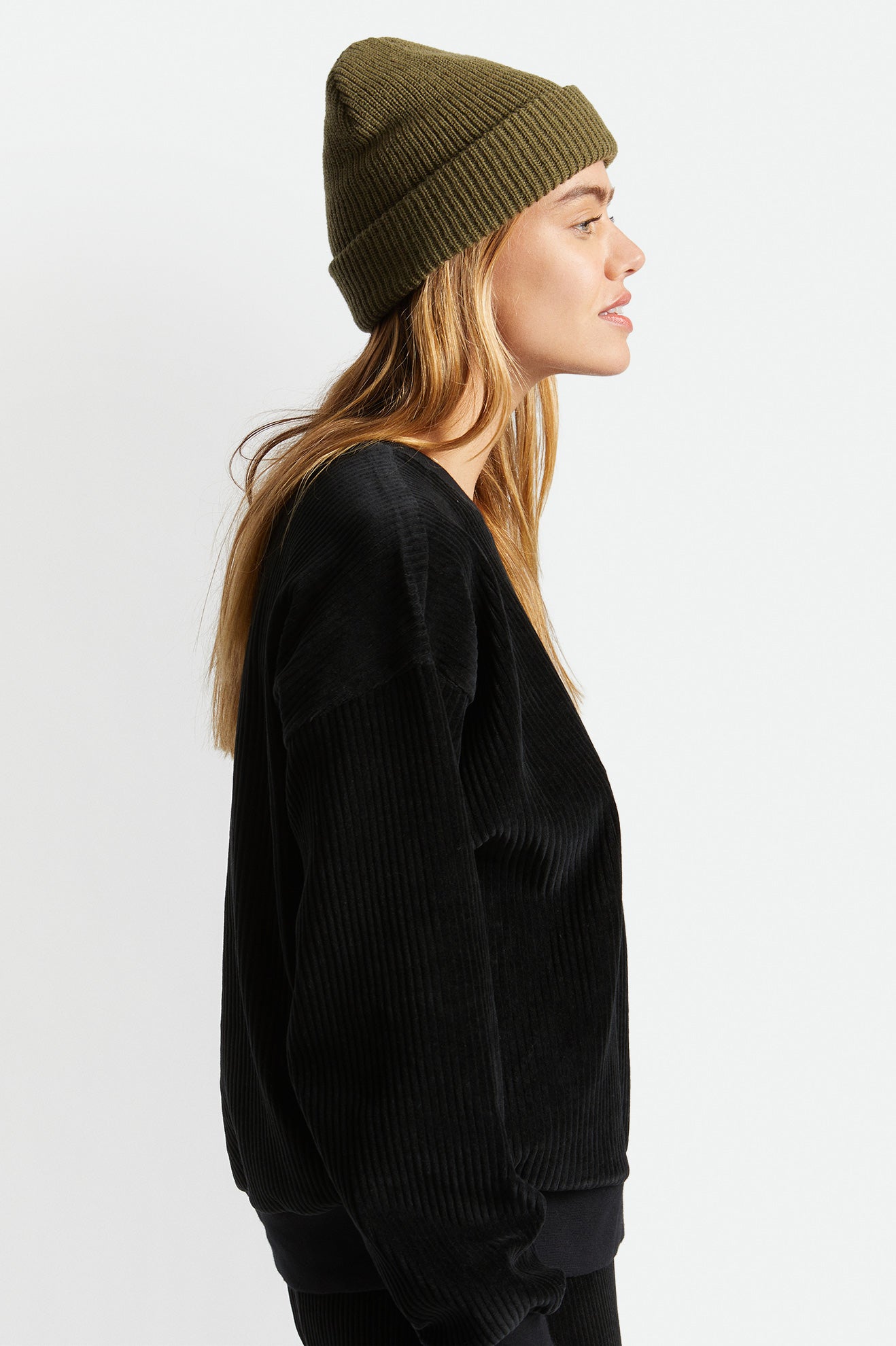 Women's Brixton Heist Beanie Olive | 0542196-HG