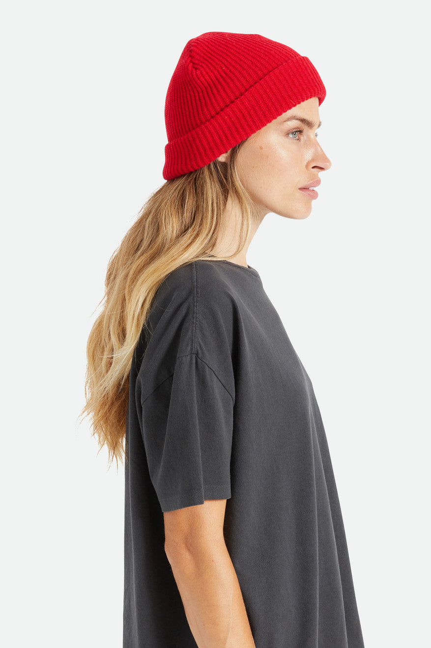 Women's Brixton Heist Beanie Red | 5084796-XI