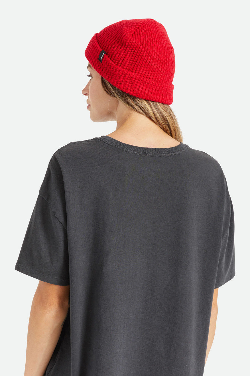 Women's Brixton Heist Beanie Red | 5084796-XI