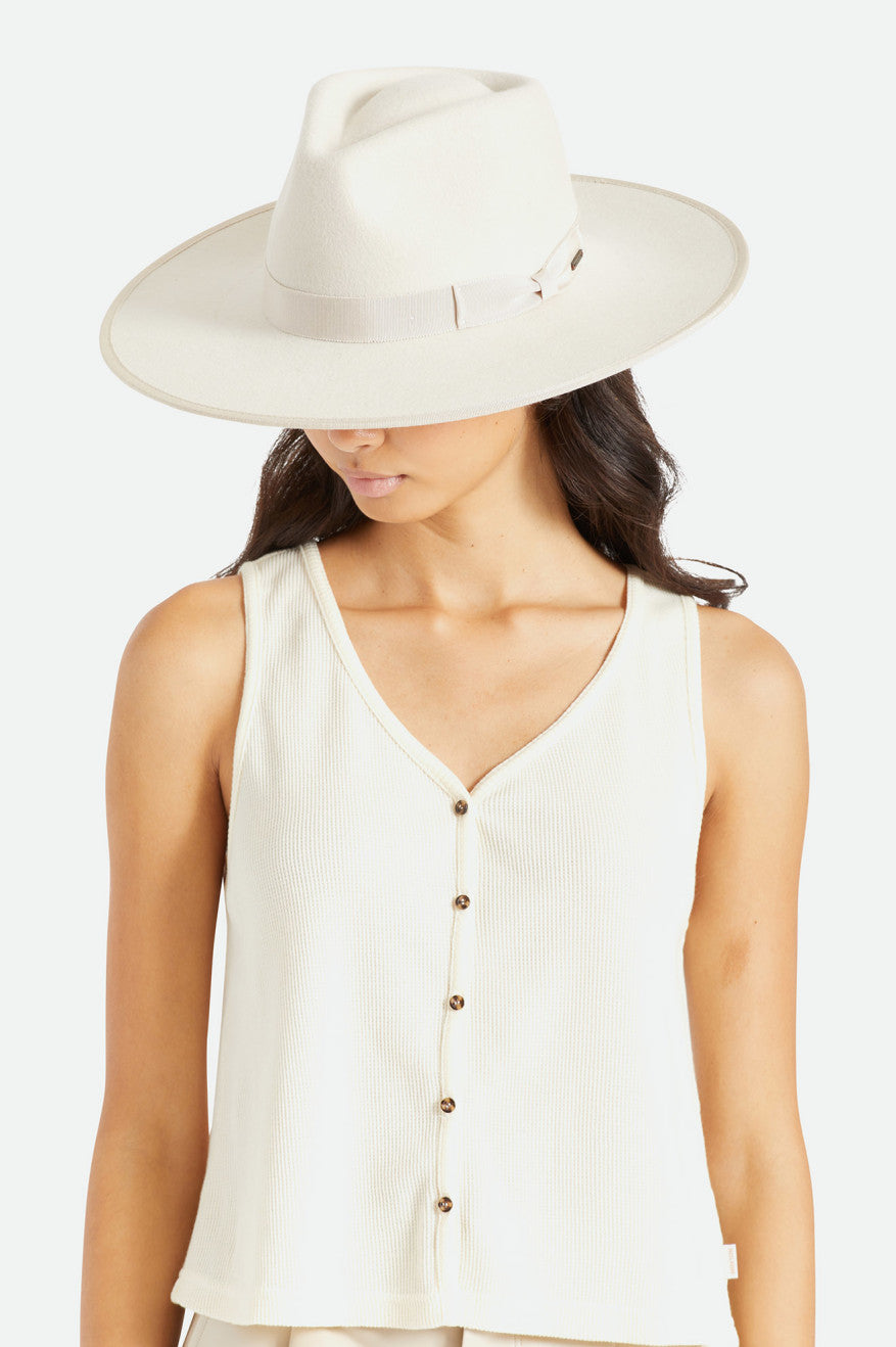 Women's Brixton Jo Rancher Hat Hats White | 6483920-HD