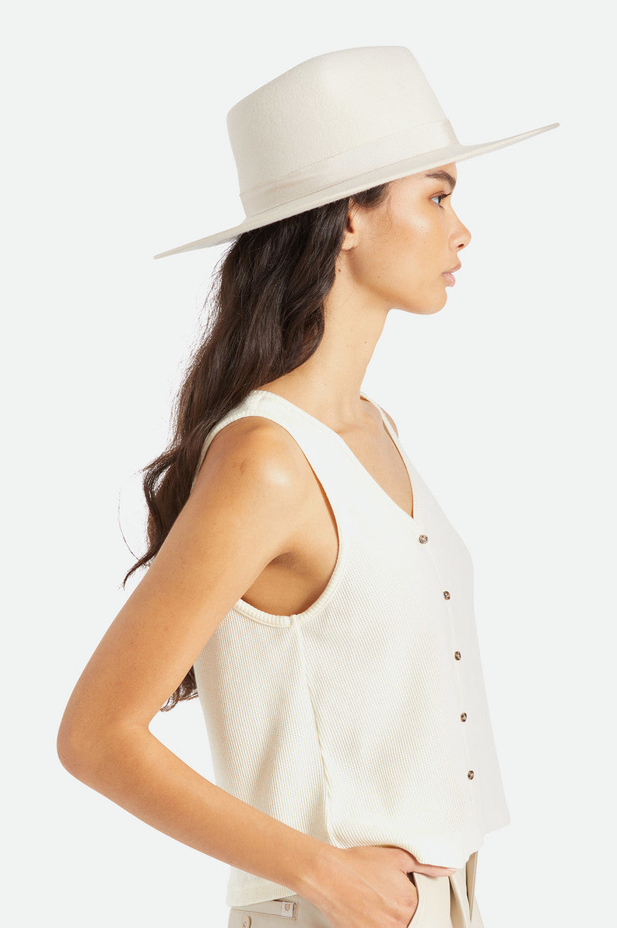 Women's Brixton Jo Rancher Hat Hats White | 6483920-HD