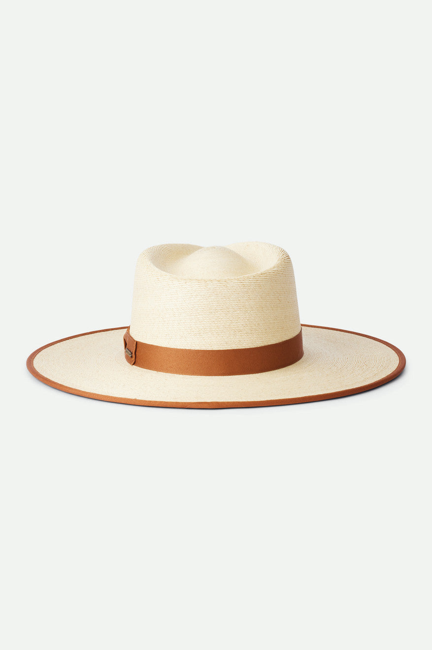 Women's Brixton Jo Rancher Straw Hats Beige | 6397824-PE