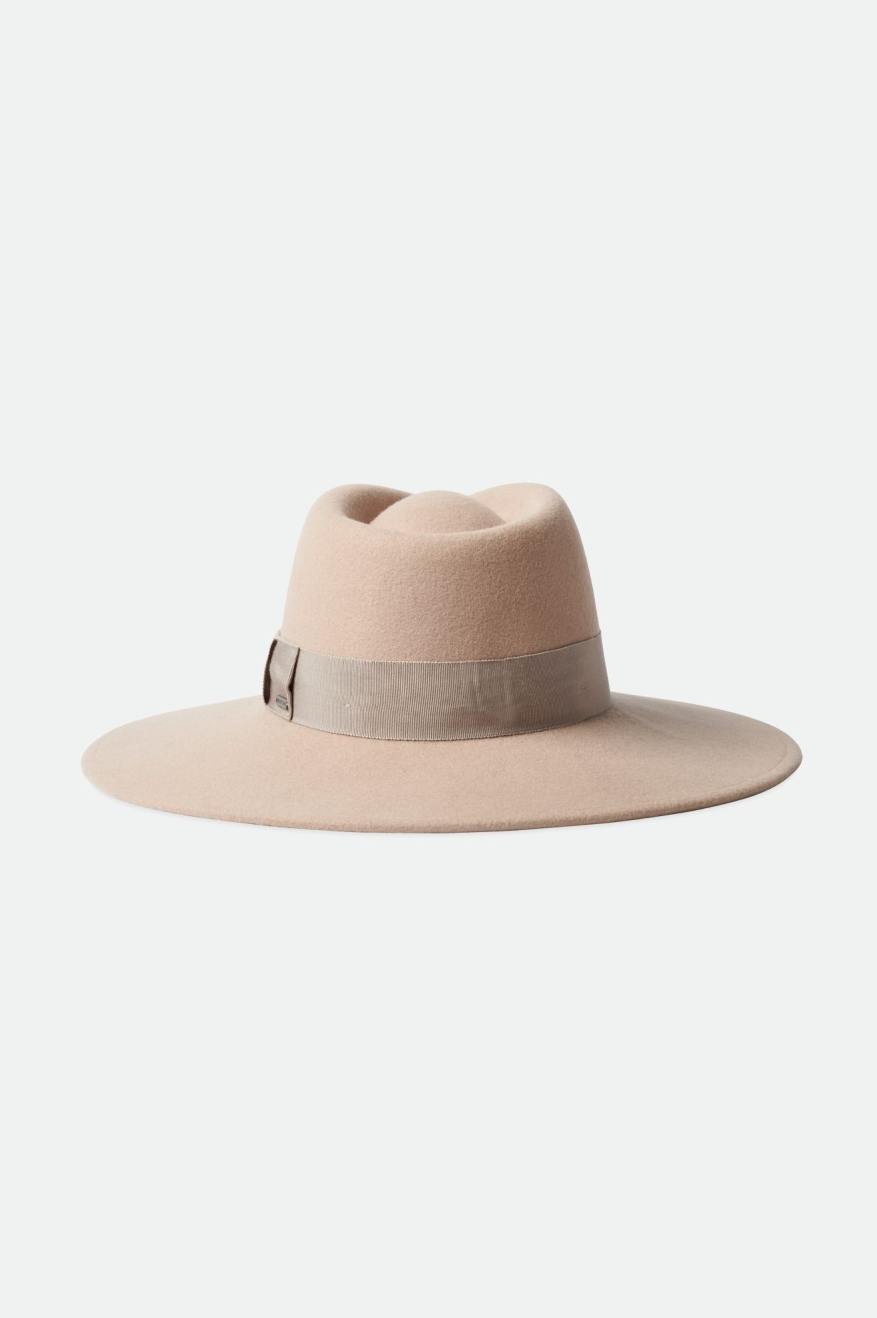 Women's Brixton Joanna Felt Hat Hats Pink | 3251897-BZ