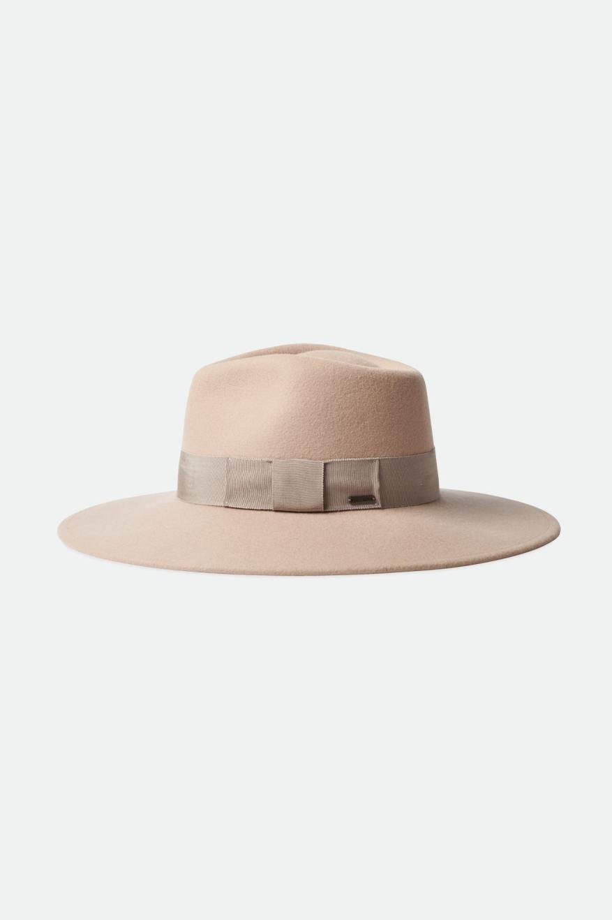 Women's Brixton Joanna Felt Hat Hats Pink | 3251897-BZ