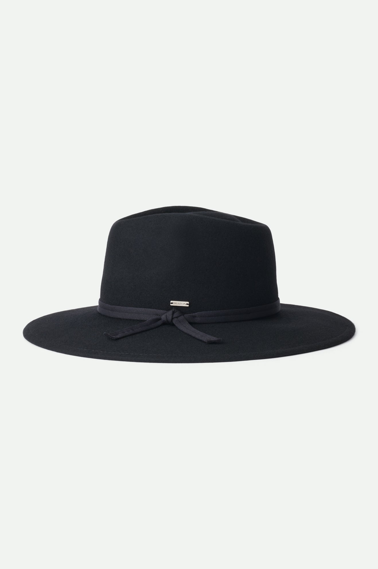 Women's Brixton Joanna Felt Packable Hat Hats Black | 9610258-PG