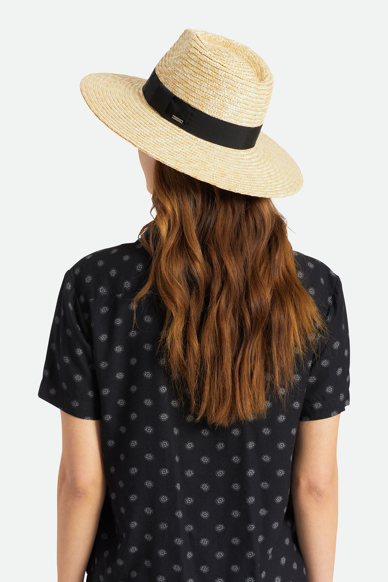 Women's Brixton Joanna Straw Hats Orange | 4985231-KY