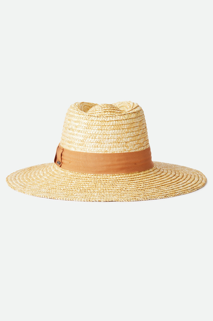 Women's Brixton Joanna Straw Hats Orange | 7094851-FX