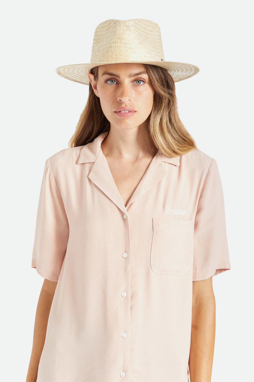 Women's Brixton Marcos Palmilla Hats Beige | 6937014-CZ