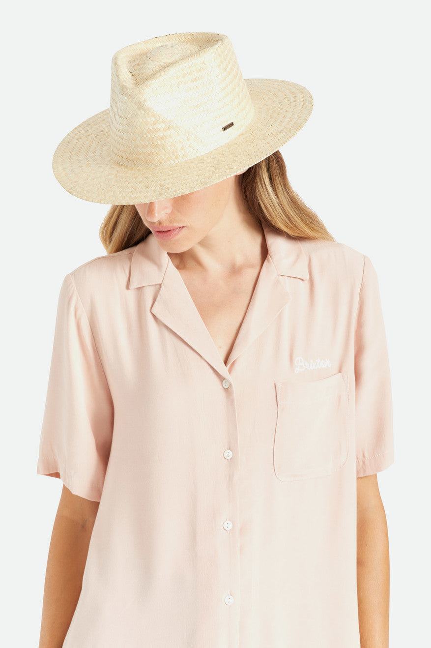 Women's Brixton Marcos Palmilla Hats Beige | 6937014-CZ