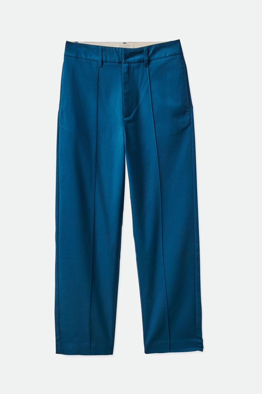 Women's Brixton Retro Trouser Bottoms Turquoise | 8165329-BA