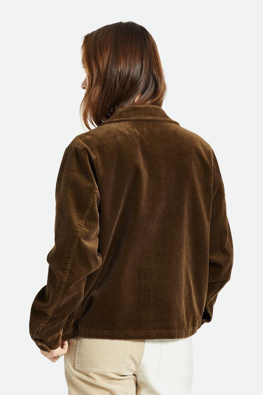 Women's Brixton Utopia Jackets Brown | 6809123-HA