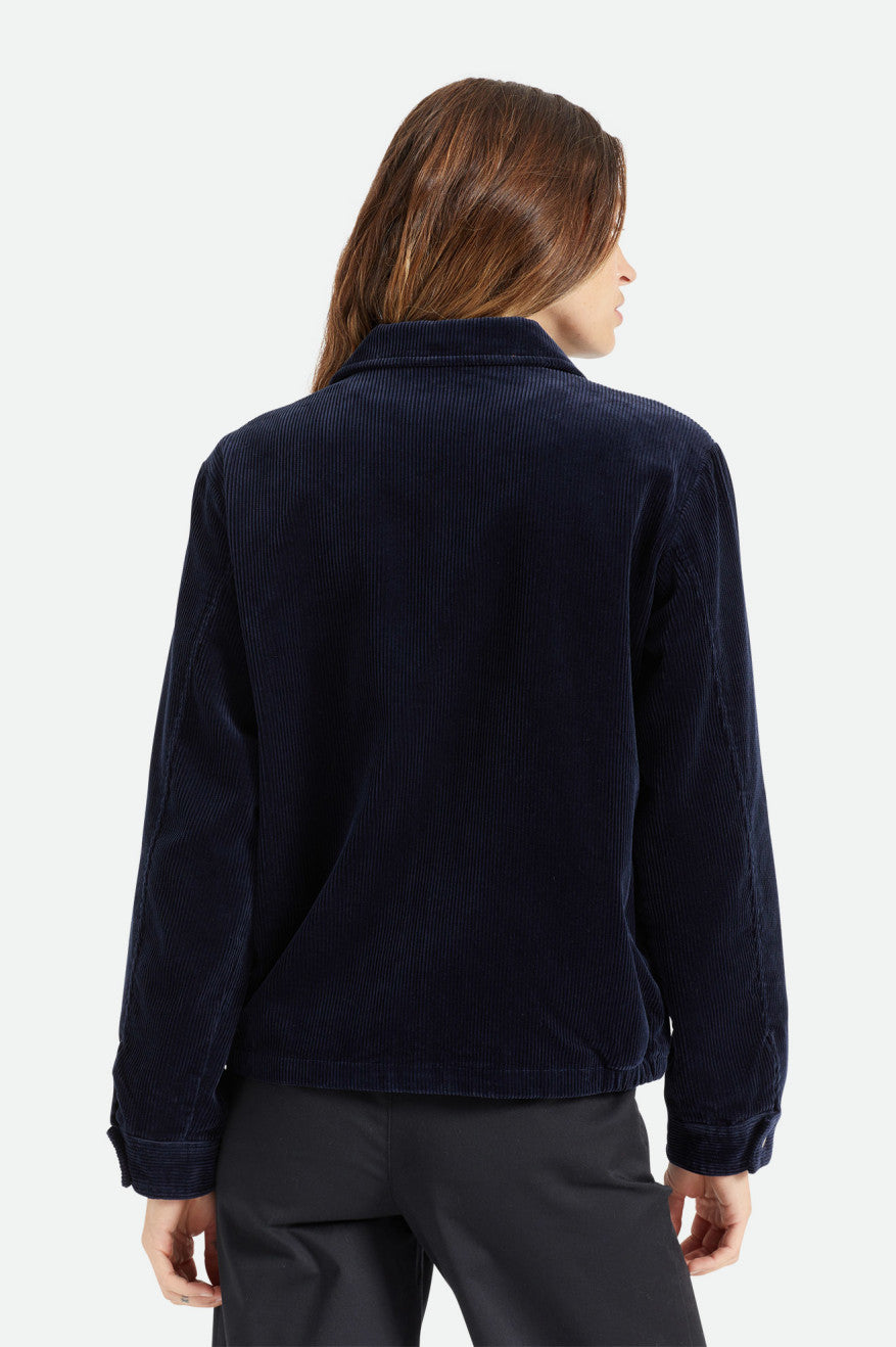 Women's Brixton Utopia Jackets Navy | 3782491-CV