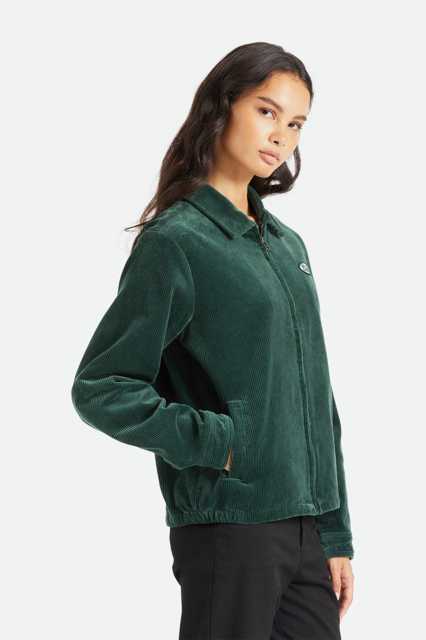 Women's Brixton Utopia Jackets Turquoise | 9534608-FJ