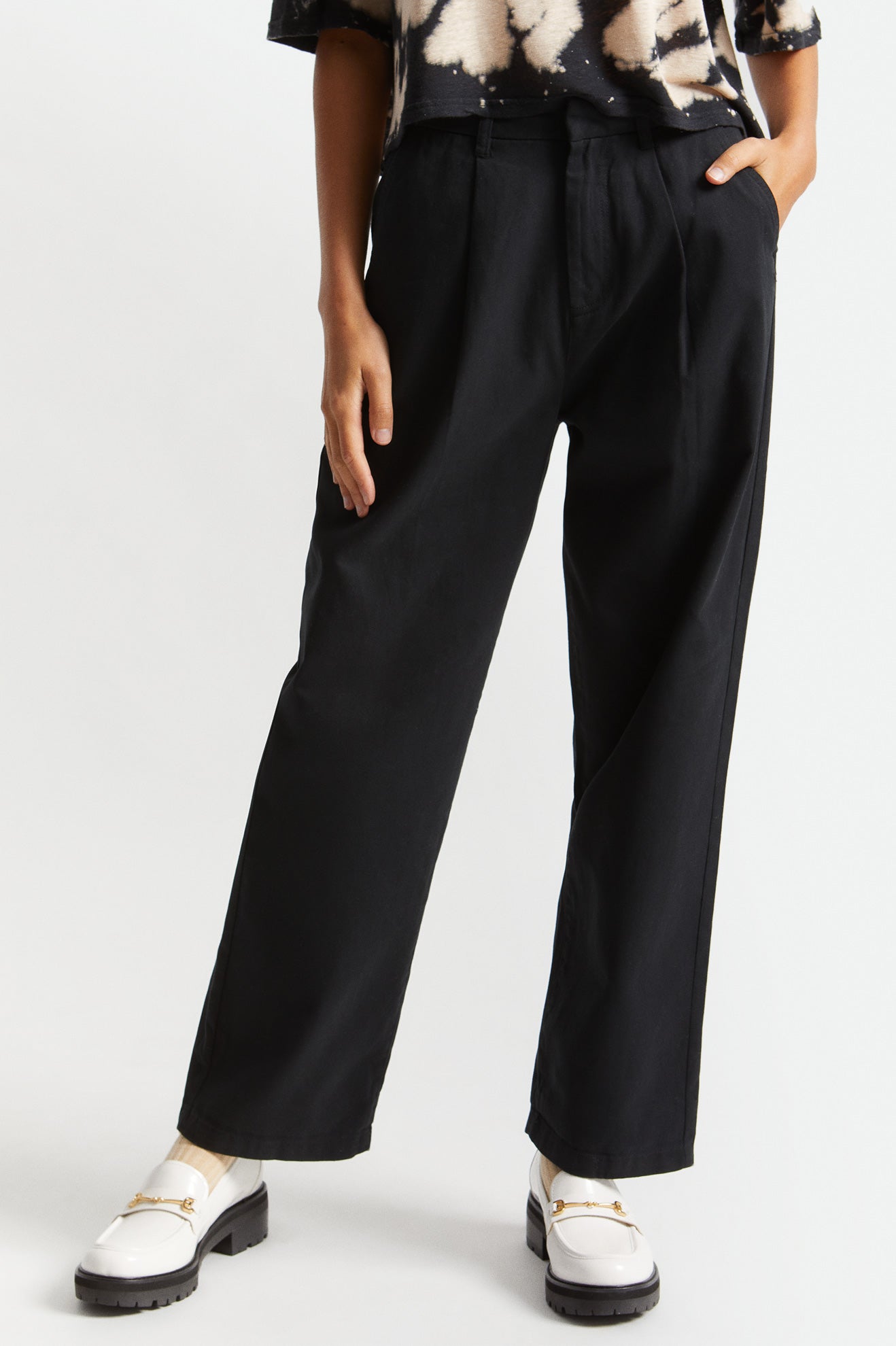 Women's Brixton Victory Trouser Bottoms Black | 5914273-VD